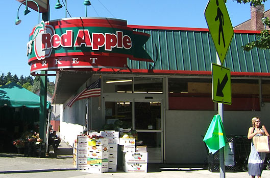 Bert's Red Apple Storefront